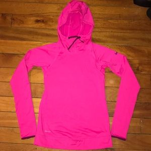 Nike pro DRI-FIT hooded sweatshirt